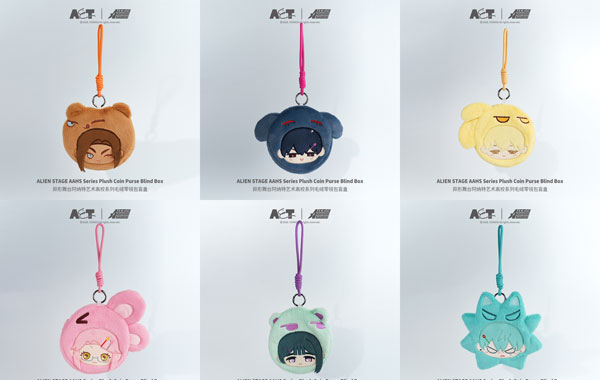 AET ALIEN STAGE Anakt Arts High School (AAHS) Plush Coin Case 6Pack BOX รูปภาพ 1