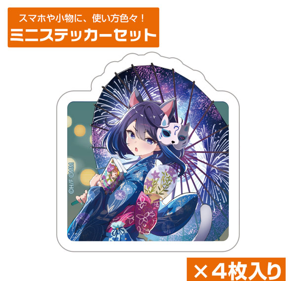 COSPA I'm an Erotic Manga Artist, but I Can't Make Ends Meet, so I'm Heading into Dungeons as a Day-Labor Explorer. Kanon Mitsurugi Mini Sticker Set รูปภาพ 1