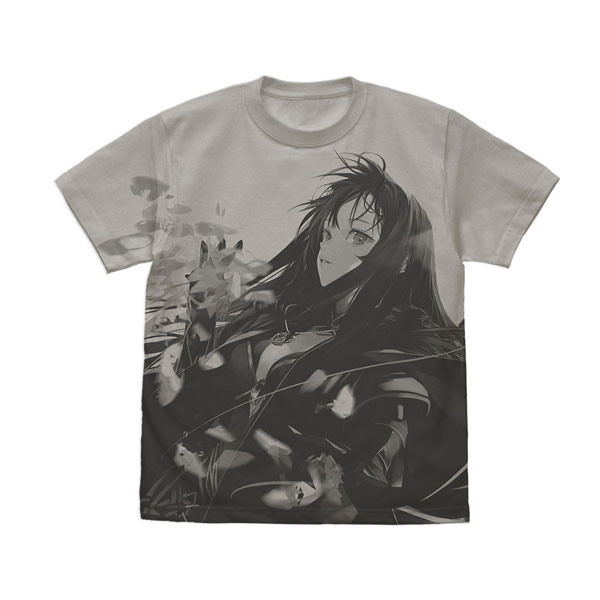 COSPA Witch and Mercenary Saoirse All Print T-shirt /LIGHT GRAY-M รูปภาพ 1