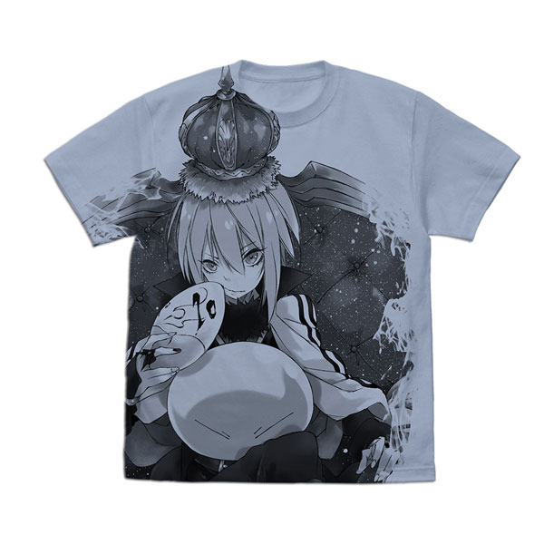 COSPA That Time I Got Reincarnated as a Slime Rimuru Tempest All Print T-shirt /ACID BLUE-L รูปภาพ 1
