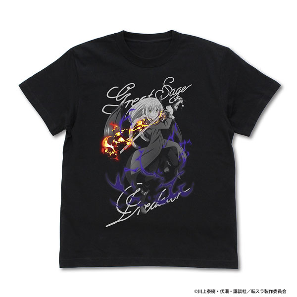 COSPA That Time I Got Reincarnated as a Slime Rimuru Tempest T-shirt /BLACK-M image 1