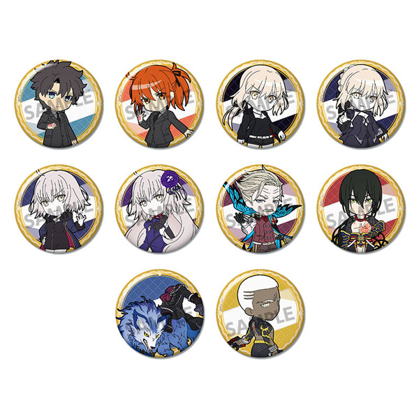Hobby Stock Pic-Lil! Fate/Grand Order Trading Tin Badge vol.8 10Pack BOX