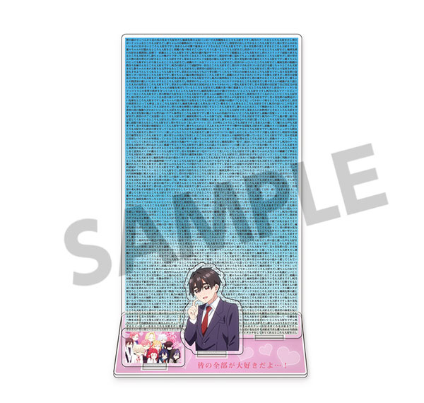 Hobby Stock The 100 Girlfriends Who Really, Really, Really, Really, Really Love You Rentaro Aijou Love Speech Acrylic Stand รูปภาพ 1