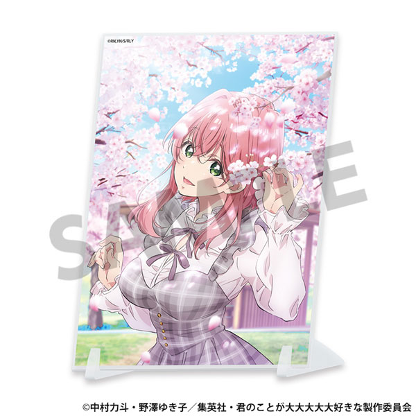 Hobby Stock The 100 Girlfriends Who Really, Really, Really, Really, Really Love You A6 Visual Acrylic Plate Hakari Hanazono image 1