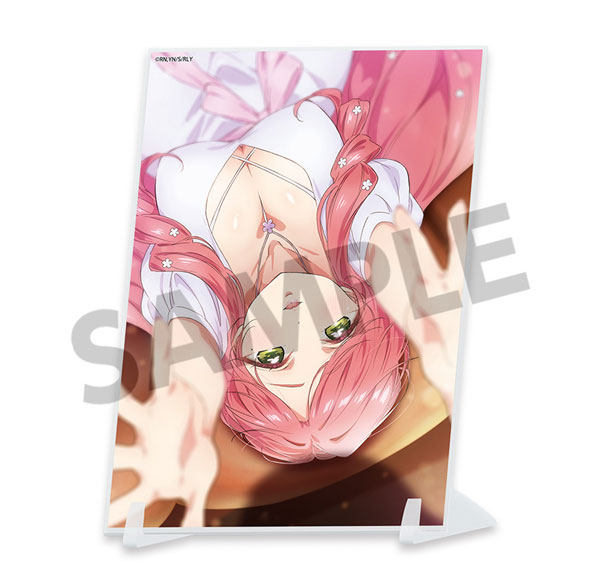 Hobby Stock The 100 Girlfriends Who Really, Really, Really, Really, Really Love You A6 Visual Acrylic Plate Hahari Hanazono Bild 1