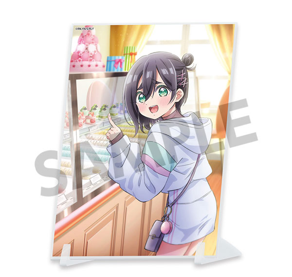 Hobby Stock The 100 Girlfriends Who Really, Really, Really, Really, Really Love You A6 Visual Acrylic Plate Kurumi Haraga รูปภาพ 1