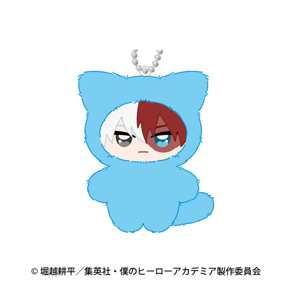 Ensky Anime "My Hero Academia" Chimikemo Mascot 7. Shoto Todoroki image 1