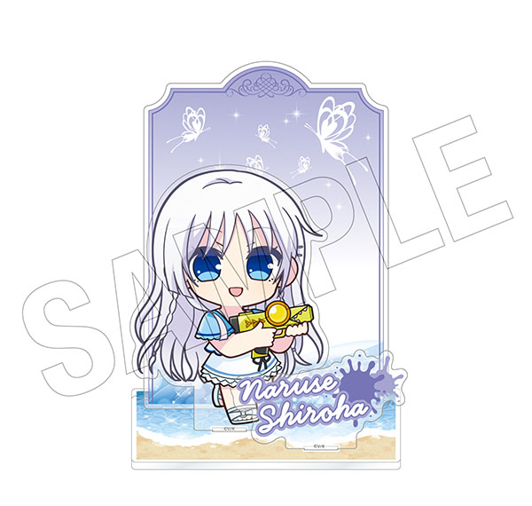 TOKYOGETS Summer Pockets REFLECTION BLUE [Water Fun] BIG Acrylic Stand (Shiroha Naruse) รูปภาพ 1