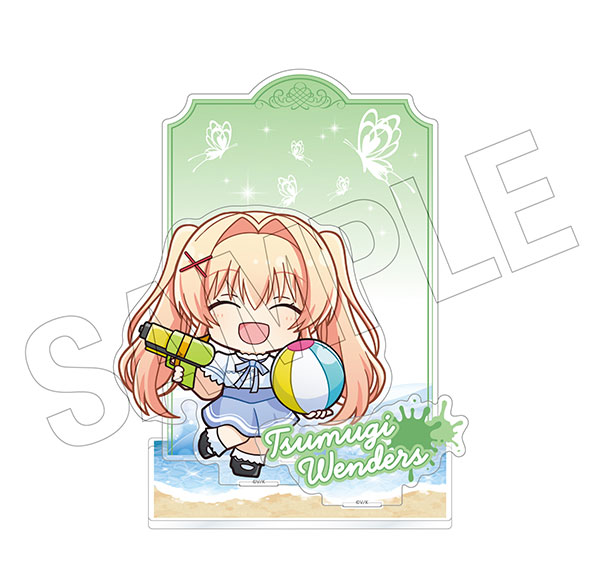 TOKYOGETS Summer Pockets REFLECTION BLUE [Water Fun] BIG Acrylic Stand (Tsumugi Wenders) รูปภาพ 1