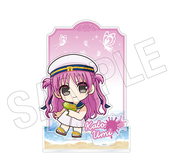 TOKYOGETS Summer Pockets REFLECTION BLUE [Water Fun] BIG Acrylic Stand (Umi Katou) Bild 1