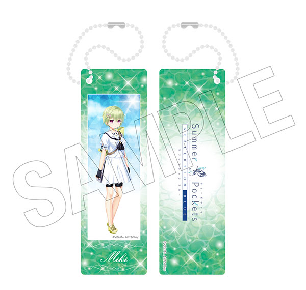 TOKYOGETS Summer Pockets REFLECTION BLUE [Water Fun] Photo Gray Keychain (Miki Nomura) Bild 1