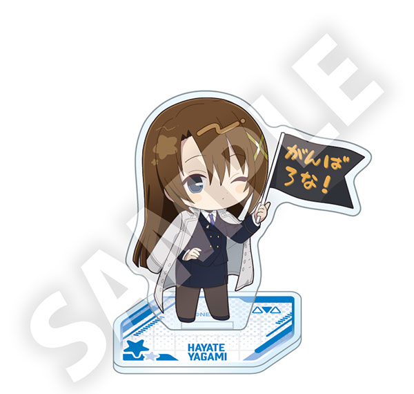 DMM.com Magical Girl Lyrical Nanoha Exceeds Gun Blaze Vengeance Furefriends Acrylic Stand Hayate Yagami รูปภาพ 1