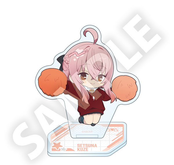 DMM.com Magical Girl Lyrical Nanoha Exceeds Gun Blaze Vengeance Furefriends Acrylic Stand Setsuna Kuze รูปภาพ 1