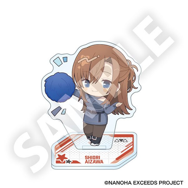 DMM.com Magical Girl Lyrical Nanoha Exceeds Gun Blaze Vengeance Furefriends Acrylic Stand Shiori Aizawa