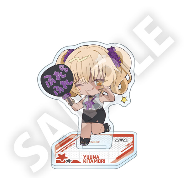 DMM.com Magical Girl Lyrical Nanoha Exceeds Gun Blaze Vengeance Furefriends Acrylic Stand Yuuna Kitamori Bild 1