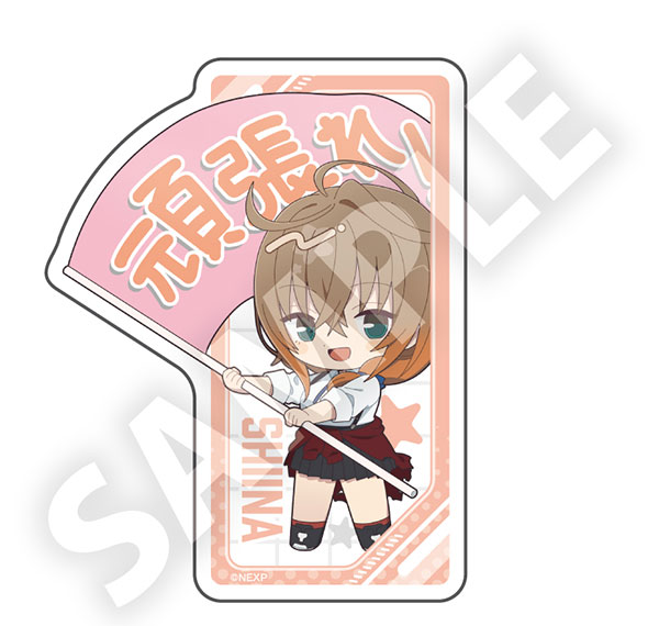 DMM.com Magical Girl Lyrical Nanoha Exceeds Gun Blaze Vengeance Furefriends Sticker Shiina Kuze รูปภาพ 1