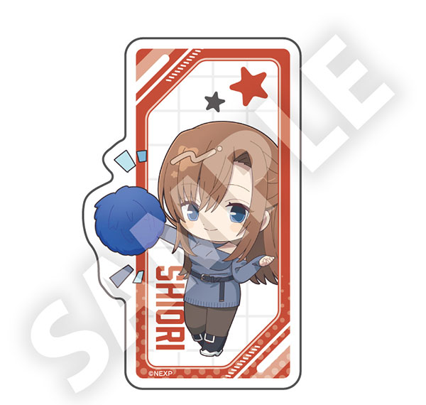 DMM.com Magical Girl Lyrical Nanoha Exceeds Gun Blaze Vengeance Furefriends Sticker Shiori Aizawa รูปภาพ 1