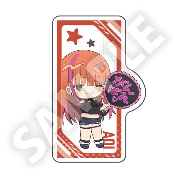 DMM.com Magical Girl Lyrical Nanoha Exceeds Gun Blaze Vengeance Furefriends Sticker Aoi Niina รูปภาพ 1