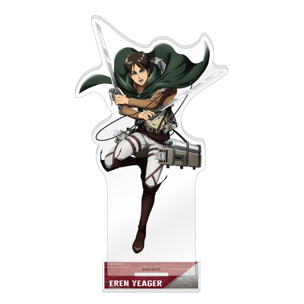 Caravan Attack on Titan Acrylic Stand Fighting ver. Eren Yeager Bild 1