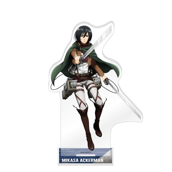 Caravan Attack on Titan Acrylic Stand Fighting ver. Mikasa Ackerman Bild 1