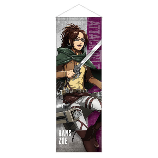 Caravan Attack on Titan B2 Half Wall Scroll Fighting ver. Hange Zoe 图片 1