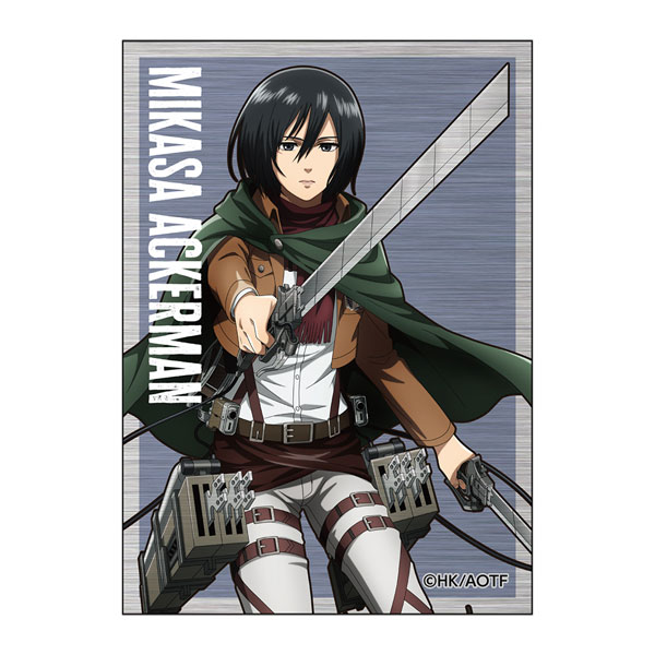 Caravan Attack on Titan Sticker Fighting ver. Mikasa Ackerman