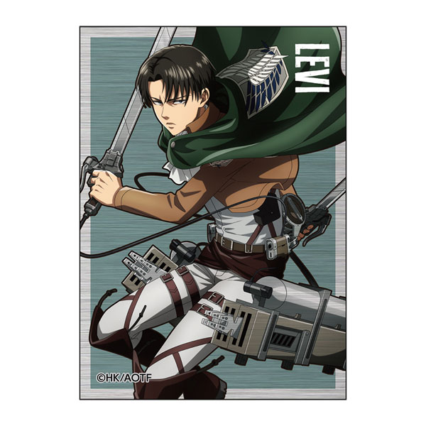 Caravan Attack on Titan Sticker Fighting ver. Levi Ackerman Bild 1