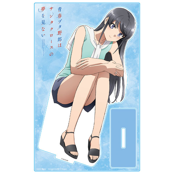 Azu Maker Rascal Does Not Dream of Santa Claus Acrylic Chara Stand Mai Sakurajima vol.2 imagen 1