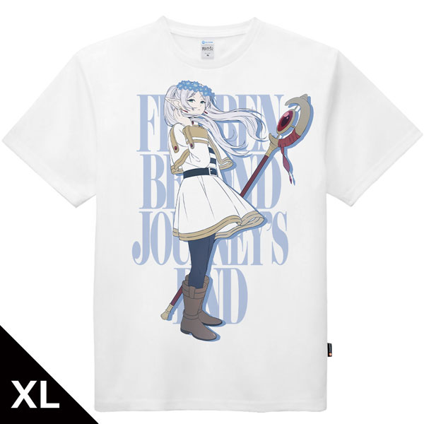 Azu Maker Frieren: Beyond Journey's End Large Print T-shirt Frieren XL Size