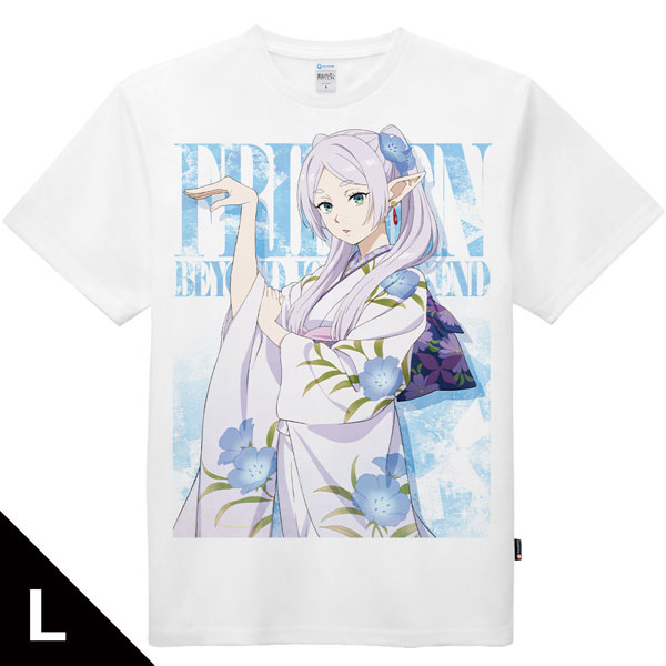 Azu Maker Frieren: Beyond Journey's End Large Print T-shirt Frieren Haregi ver. L Size hình ảnh 1