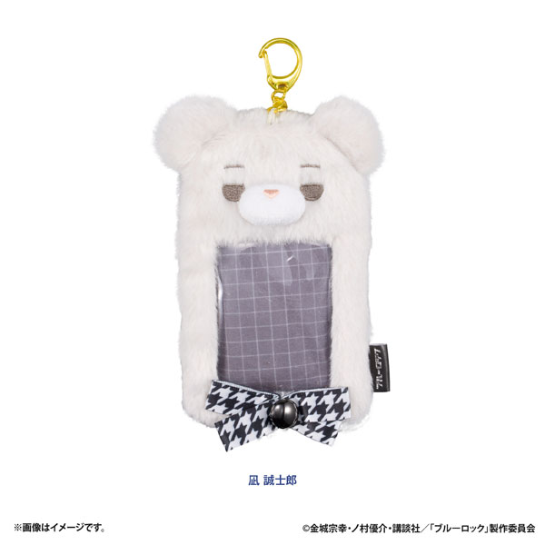 Eyeup Bluelock Petite Bear Plush Card Case (Seishirou Nagi)
