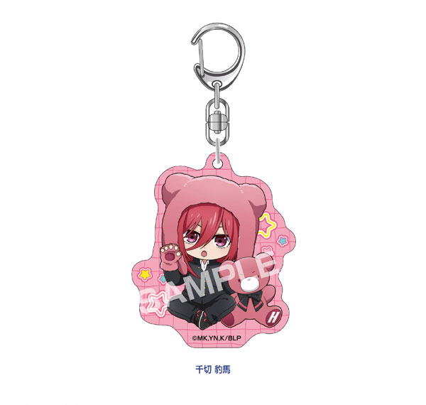 Eyeup Bluelock Petite Bear Acrylic Keychain (Hyouma Chigiri) รูปภาพ 1