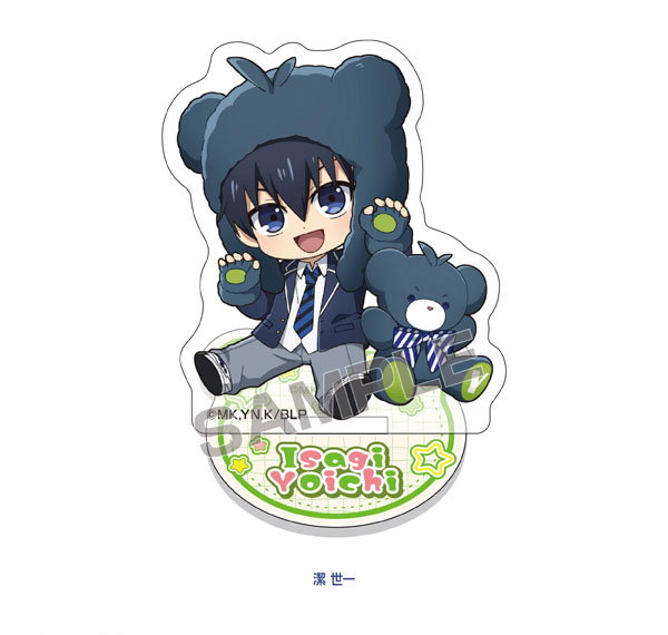 Eyeup Bluelock Petite Bear Acrylic Stand (Yoichi Isagi) Bild 1