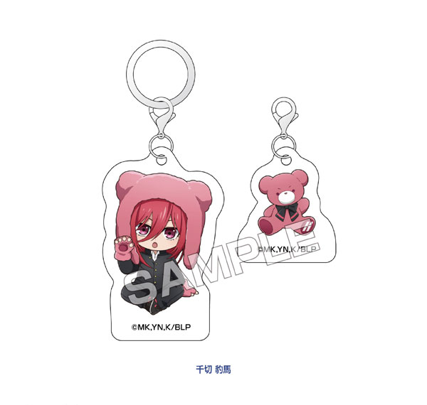 Eyeup Bluelock Petite Bear Acrylic Marker Charm Set (Hyouma Chigiri) รูปภาพ 1