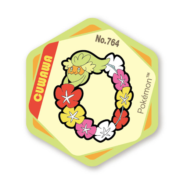 Eyeup Pokemon Honeycomb Acrylic Magnet vol.11 Comfey