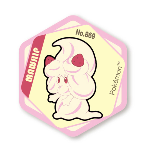 Eyeup Pokemon Honeycomb Acrylic Magnet vol.11 Alcremie รูปภาพ 1