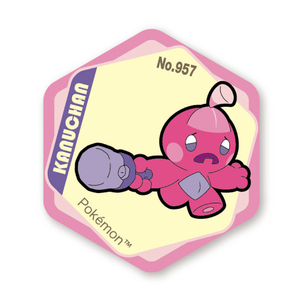 Eyeup Pokemon Honeycomb Acrylic Magnet vol.11 Tinkatink imagen 1