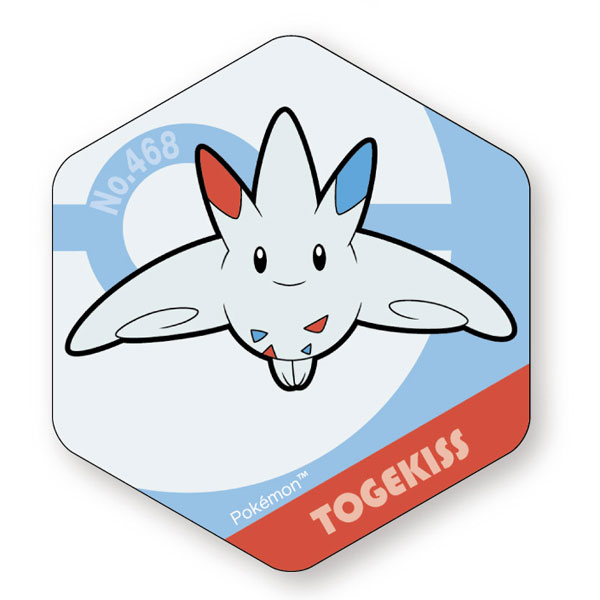 Eyeup Pokemon Honeycomb Acrylic Magnet BIG vol.8 Togekiss hình ảnh 1