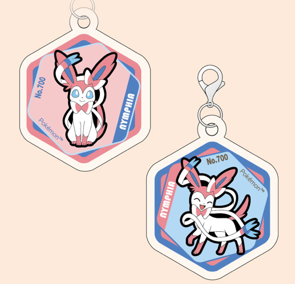 Eyeup Pokemon Acrylic Maker Charm Set vol.7 Sylveon Bild 1
