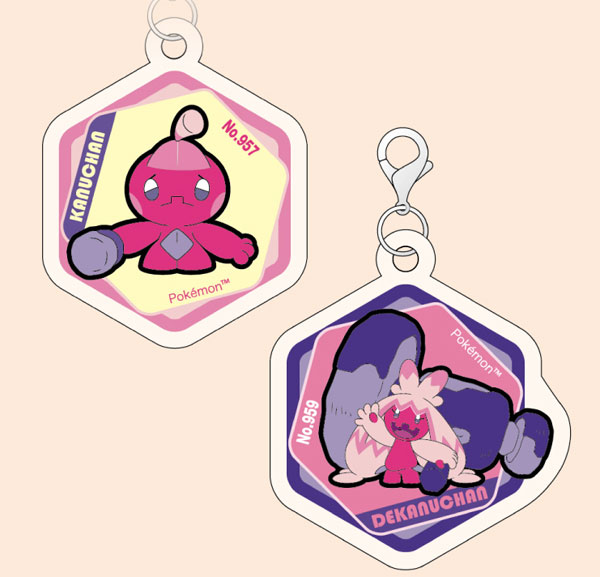 Eyeup Pokemon Acrylic Maker Charm Set vol.7 Tinkatink & Tinkaton