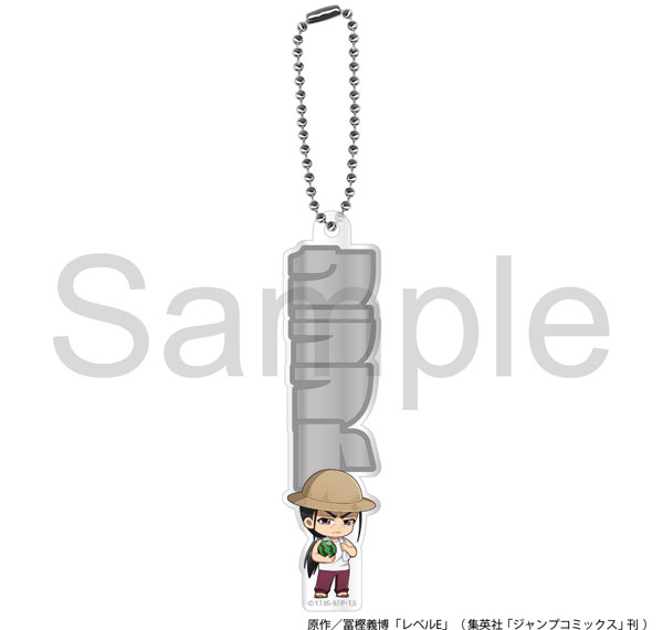 Philter, Inc. TV Anime "Level E" Name Acrylic Keychain Craft [Straw Hat ver.] Bild 1