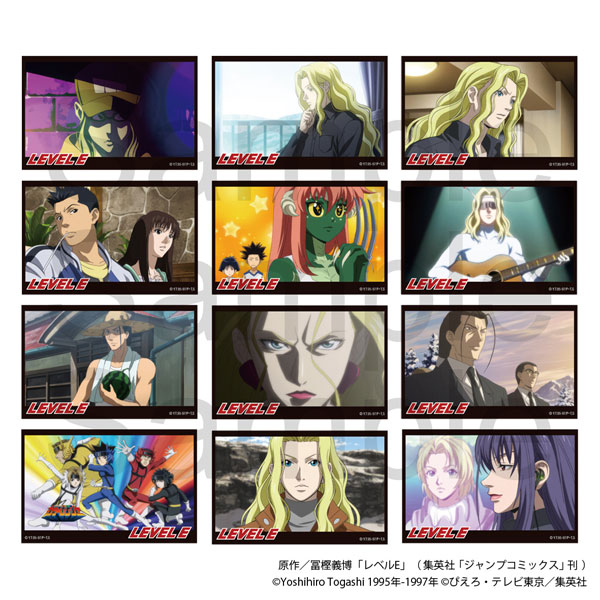 Philter, Inc. TV Anime "Level E" Trading Scene Photo Mini Bromide (Glossy Card) Complete Set รูปภาพ 1