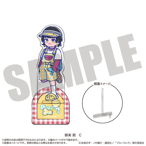 MENEGI TV Anime "Bluelock" Acrylic Stand Nyutoro Meguru Bachira Birthday C