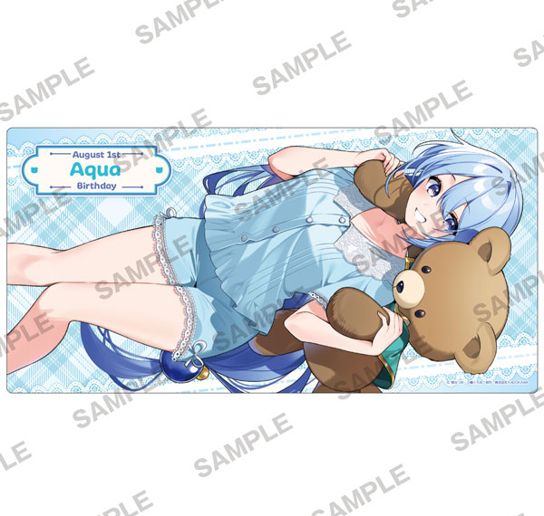 KADOKAWA KonoSuba: God's Blessing on This Wonderful World! Birthday Celebration 2026: Newly Drawn Desk Mat (Aqua) รูปภาพ 1