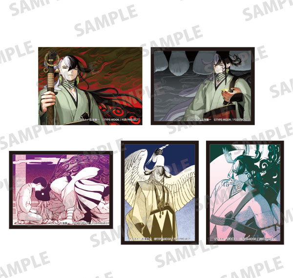 KADOKAWA Fate/Grand Order: Curious Tales of Heroic Spirits - Ashiya Doman - Trading Sticker 5 Item Set รูปภาพ 1