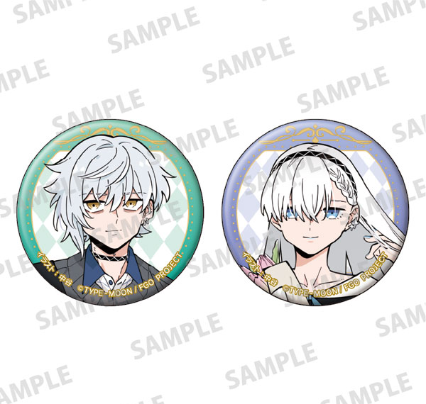 KADOKAWA Fate/Grand Order: From Lostbelt Tin Badge Set A รูปภาพ 1