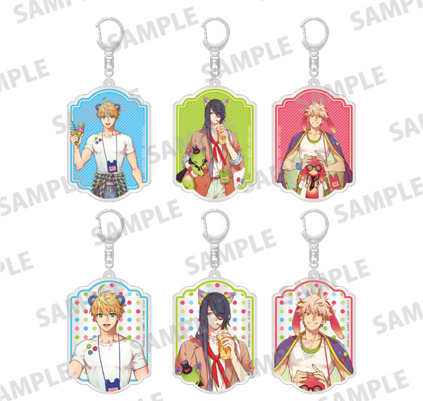 KADOKAWA Fate/Prototype: Fragments of Sky Silver Trading Acrylic Keychain 6Pack BOX รูปภาพ 1