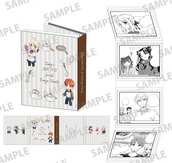 KADOKAWA Today's Menu for the Emiya Family Mini Book Notepad รูปภาพ 1