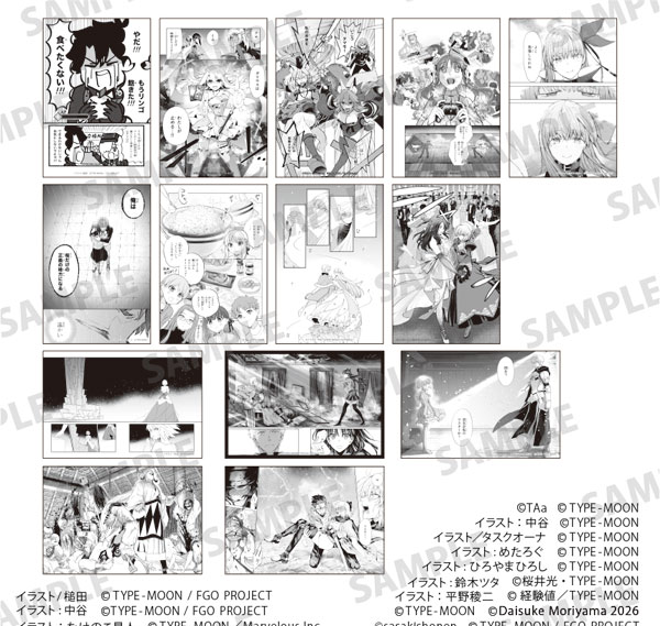 KADOKAWA KADOKAWA Tradable Illustration Manuscript Card 14 Item Set รูปภาพ 1
