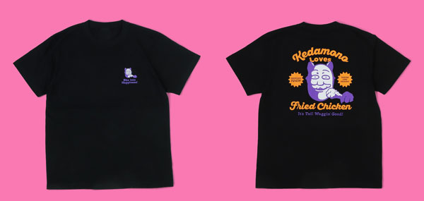 Natalie Store Popee the Performer KEDAMONO LOVES CHICKEN T-shirt Black L รูปภาพ 1